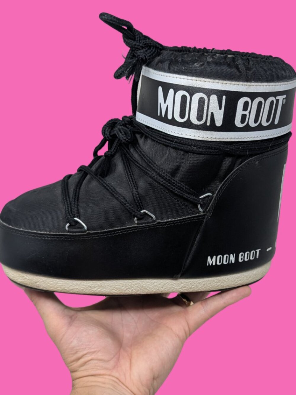 Genuine Black Moon Boots Size US Women 4.5-6